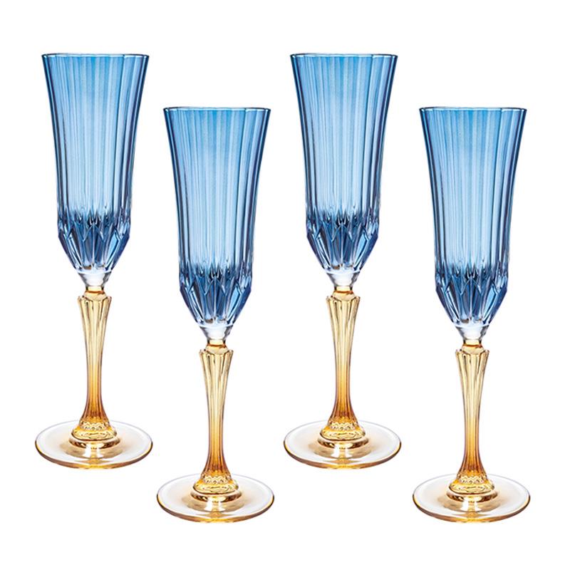 Italian Bellissima Flute (Set of Four)